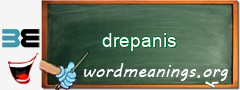 WordMeaning blackboard for drepanis